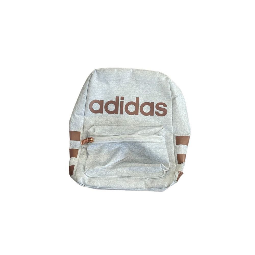 adidas gray and copper lunch bag